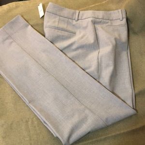 Talbots light gray poly/rayon/spandex blend pants